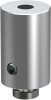 1120234-0212 Deckenträger Sonius Chrom 1-läufig 2,5 cm für Innenlaufstangen 20 mm Ø / 14x35 mm (2 Stück)