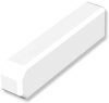 1620103-0232 Endkappen für Gardinenschienen SLIMLINE 1- / 2-läufig Weiß (2 Stück)