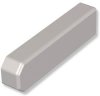 1620103-0233 Endkappen für Gardinenschienen SLIMLINE 1- / 2-läufig Silbergrau (2 Stück)