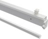 1620702-0632 Paneelwagen Universal Fastfix Aluminium mit Klettband 60 cm Weiß