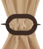 9003031-0002 Raffspange Metall in Braun AVOS - Oval