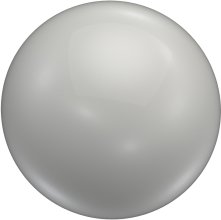 Endstücke Luino (Kugel) Weiß für Gardinenstangen 20 mm Ø (2 Stück)