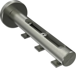 Träger Siteno Messing-Optik 1-3-läufig 4,5 bis 11,5 cm für Innenlaufstangen 20 mm Ø
