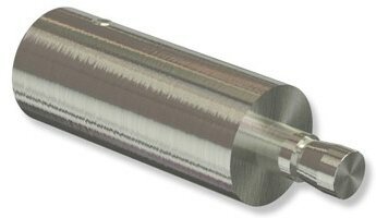 Trägerverlängerung 5 cm Typ B20 Edelstahl für Gardinenstangen 20 mm Ø