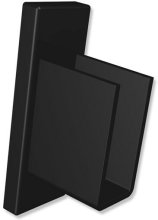 Wandlager Schwarz für Innenlaufstangen 14x35 mm