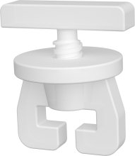 Gardinen-Feststeller / Gardinenstopper für Innenlaufstangen / Gardinenschienen (2 Stück)