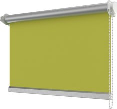 Klemmfix Seitenzugrollo / Thermorollo SZ3 verdunkelnd Uni Grün Fb. 3010 41,5 x 175 cm