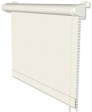 Klemmfix Seitenzugrollo / Thermorollo SZ2 verdunkelnd Uni Weiß Fb. 3003 41,5 x 175 cm