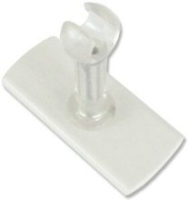 Stabhalter für Jalousiestab Weiß 