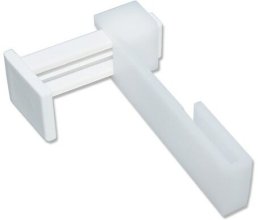 Klemmträger Weiß für Raffrollo mit Flexoschiene Easyfix (2 Stück)