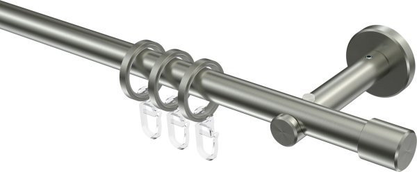 Gardinenstange Edelstahl 16 mm Ø MEDIUM - Casa