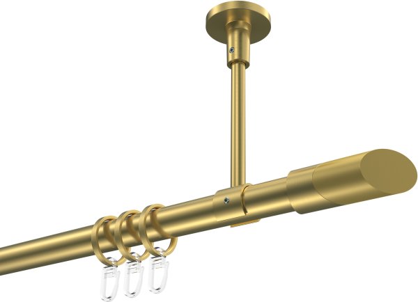 Gardinenstange Messing-Optik 20 mm Ø SONETTE - Verano