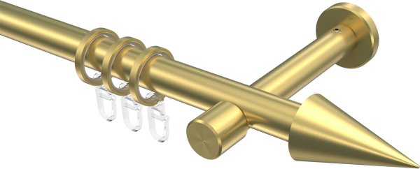 Gardinenstange Messing-Optik 20 mm Ø PRESTIGE - Savio