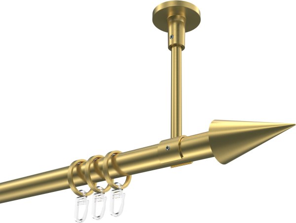 Gardinenstange Messing-Optik 20 mm Ø SONETTE - Savio