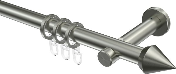 Gardinenstange Edelstahl 20 mm Ø TREND - Sirius