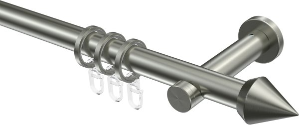 Gardinenstange Edelstahl 20 mm Ø PERFECTA - Sirius