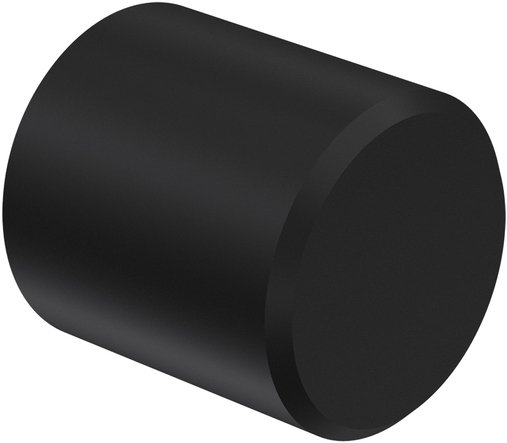 Endstücke Lucan (Kappe) Schwarz für Gardinenstangen 16 mm Ø (2 Stück) 