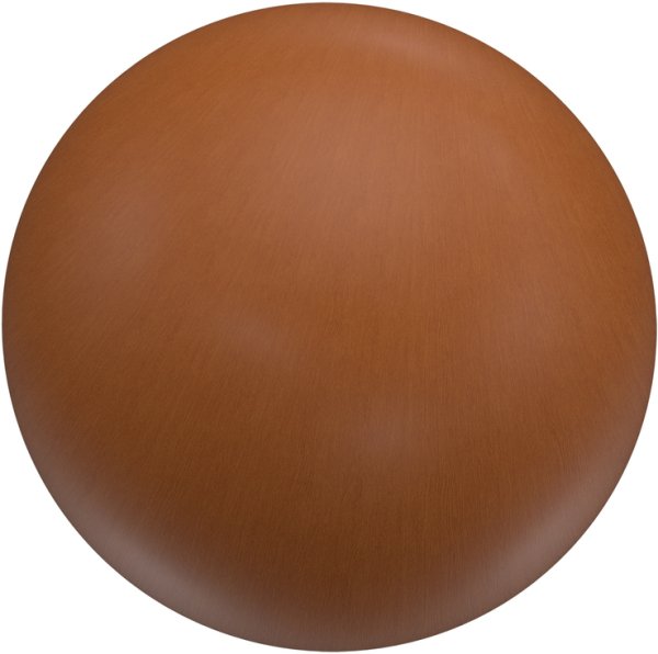 Endstücke Luina (Kugel) Kirschbaum lackiert für Gardinenstangen 20 mm Ø (2 Stück) 