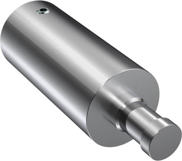 Trägerverlängerung Chrom 5 cm Typ D20 für Gardinenstangen 20 mm Ø 