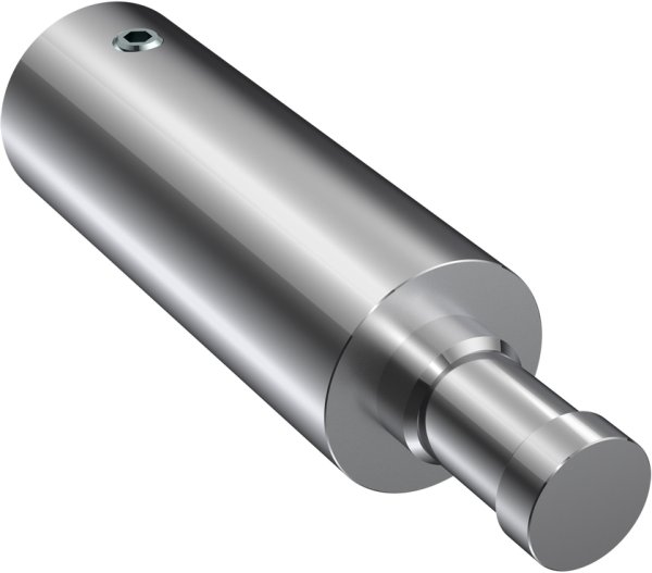 Trägerverlängerung Chrom 5 cm Typ E20 für Gardinenstangen 20 mm Ø 