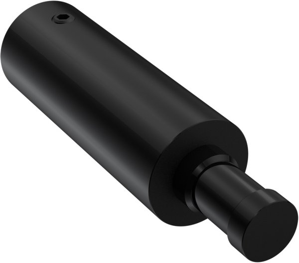 Trägerverlängerung Schwarz 5 cm Typ E20 für Gardinenstangen 20 mm Ø 