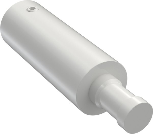 Trägerverlängerung Weiß 5 cm Typ E20 für Gardinenstangen 20 mm Ø 