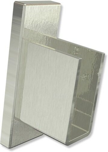Wandlager Edelstahl-Optik für Innenlaufstangen 14x35 mm