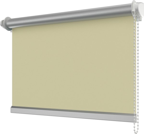 Klemmfix Seitenzugrollo / Thermorollo SZ3 verdunkelnd Uni Beige Fb. 3007 41,5 x 175 cm