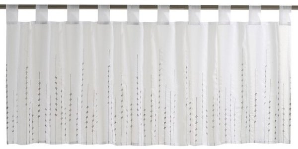 Scheibengardine Dessin Zarina Fb. 60, 140x48 cm