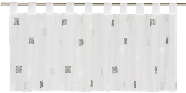 Scheibengardine Dessin Veldi Fb. 60, 140x48 cm