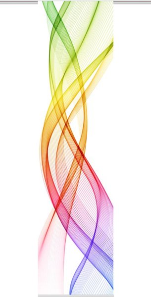 Schiebevorhang Dessin Yamila Fb. 95, 60x245 cm, kürzbar 