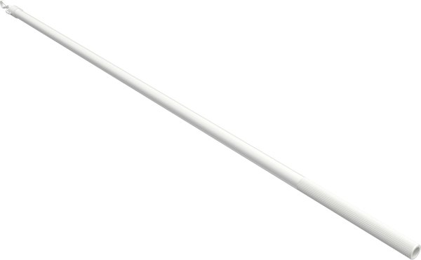 Schleuderstab mit Griff Aluminium SIMPLY Weiß 75 cm