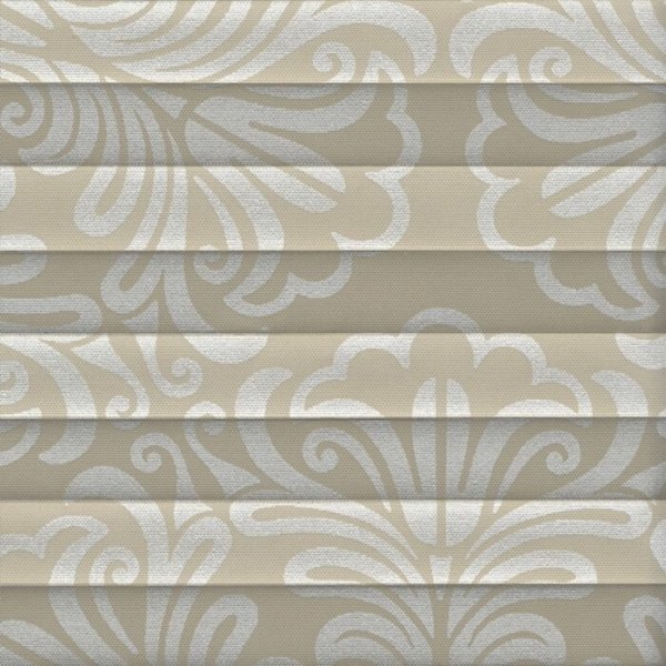Plisseestoff P-13C20 Oriental Metallic lichtdurchlässig 