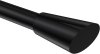Endstücke Bento (Konus / Schräge) Schwarz für Gardinenstangen 20 mm Ø (2 Stück) 