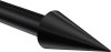 Endstücke Savio (Kegel) Schwarz für Gardinenstangen 20 mm Ø (2 Stück) 