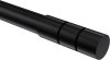 Endstücke Elanto (Rillenzylinder) Schwarz für Gardinenstangen 20 mm Ø (2 Stück) 