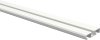 Gardinenschiene Aluminium 1- / 2-läufig SLIMLINE Weiß 180 cm