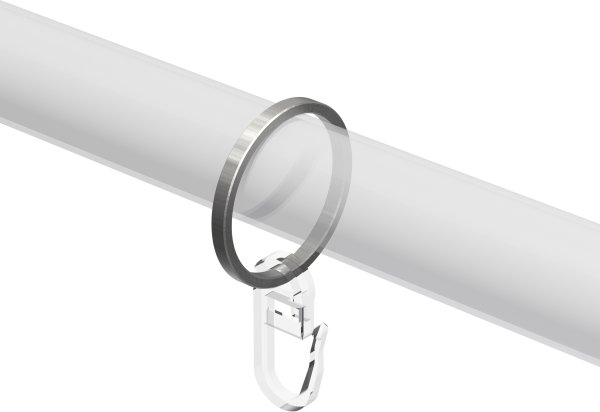 Ringe (Flachringe) Edelstahl Typ A20 für Gardinenstangen 20 mm Ø