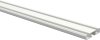 Gardinenschiene Aluminium 1- / 2-läufig SLIMLINE Weiß 180 cm