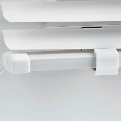 Klemmträger für Jalousien Pendelsicherung Weiß (2 Stück)