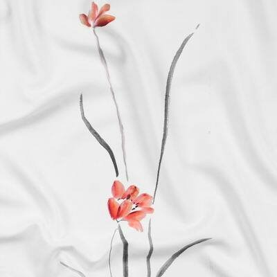 Schlaufenschal Dessin Deron Fb. 35, 140x255 cm