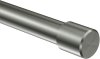 Endstücke Casa (Kappe) Edelstahl-Optik für Gardinenstangen 16 mm Ø (2 Stück) 