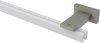 Träger Quadline Satin-Silber 1-läufig 8 cm für Innenlaufstangen 20x20 mm 