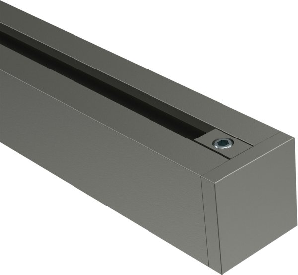 Endstücke Sono (Kappe) Satin-Silber für Innenlaufstangen 20x20 mm (2 Stück)