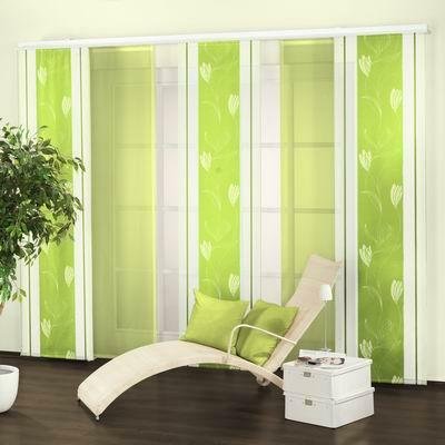 Schiebevorhang Dessin Luna Fb. 80, 60x245 cm