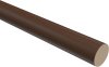 Gardinenstange Holz 16 mm Ø ADRIAN - Doman Nussbaum lackiert 100 cm