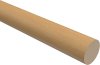Gardinenstange Holz 20 mm Ø 2-läufig TALENA - Feta Buche lackiert 100 cm