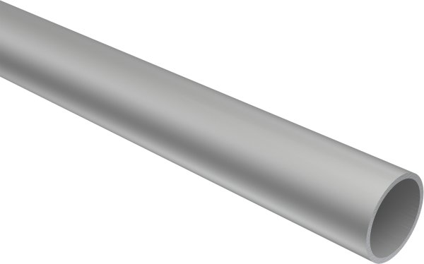 Gardinenstange Metall 16 mm Ø 2-läufig PRIMUS - Alessia Silbergrau / Messing Antik (ohne Ringe)