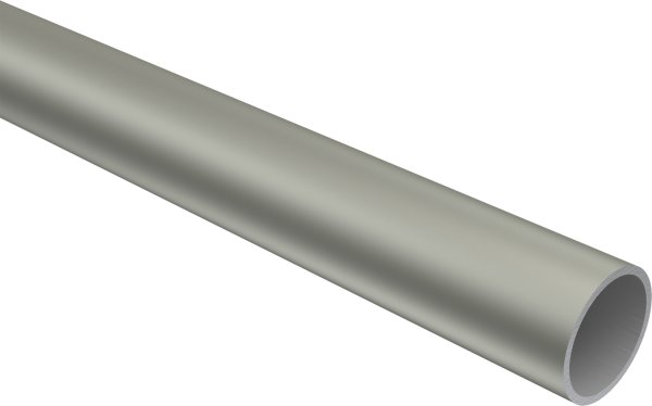 Gardinenstange Metall 16 mm Ø 2-läufig PRIMUS - Alessia Chrom matt / Messing Antik (ohne Ringe)