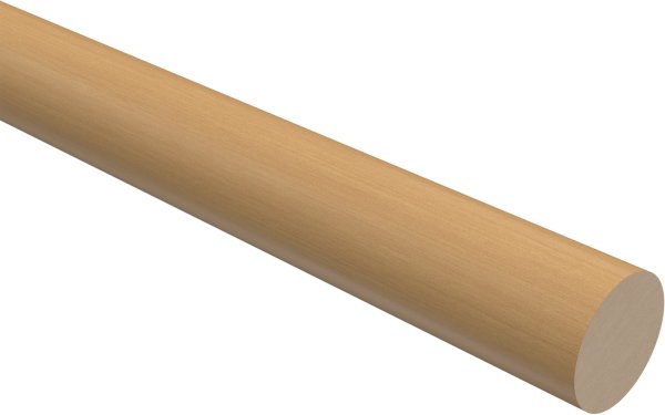 Gardinenstange Holz 16 mm Ø 2-läufig ADRIAN - Pin Buche lackiert
